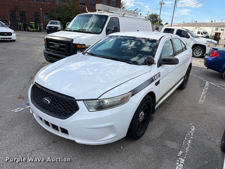 image for item FU5060 2014 Ford Taurus Police Interceptor 