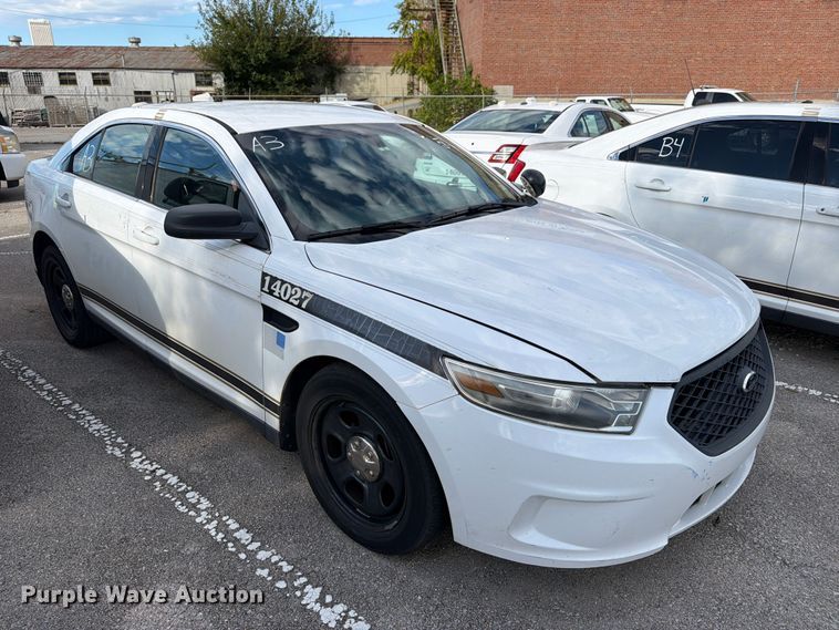 image for item FU5060 2014 Ford Taurus Police Interceptor 