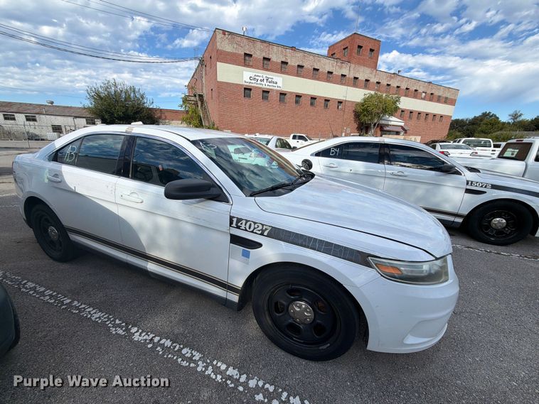 image for item FU5060 2014 Ford Taurus Police Interceptor 