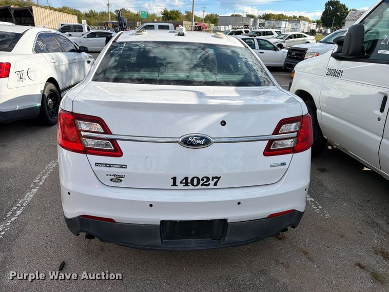 image for item FU5060 2014 Ford Taurus Police Interceptor 