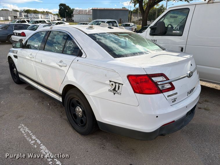 image for item FU5060 2014 Ford Taurus Police Interceptor 
