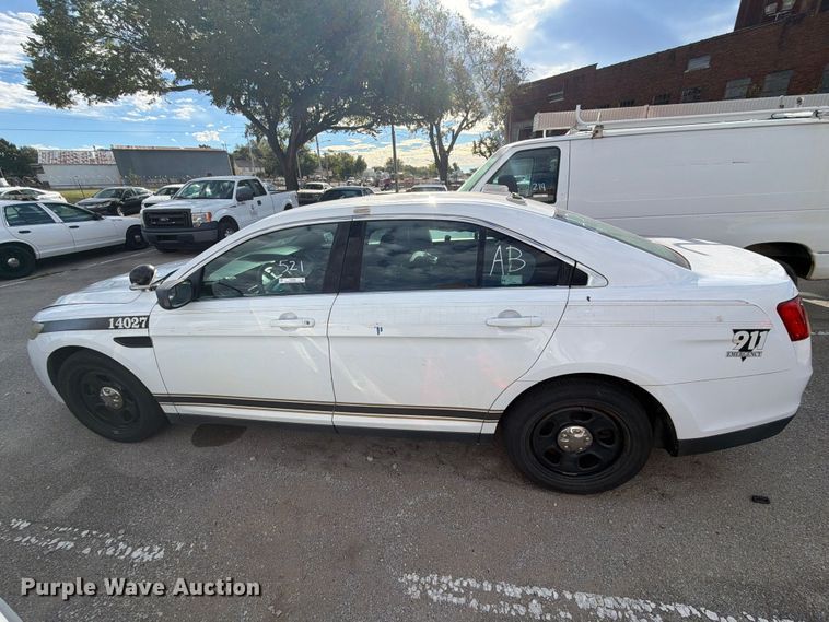 image for item FU5060 2014 Ford Taurus Police Interceptor 