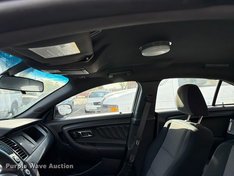 image for item FU5060 2014 Ford Taurus Police Interceptor 