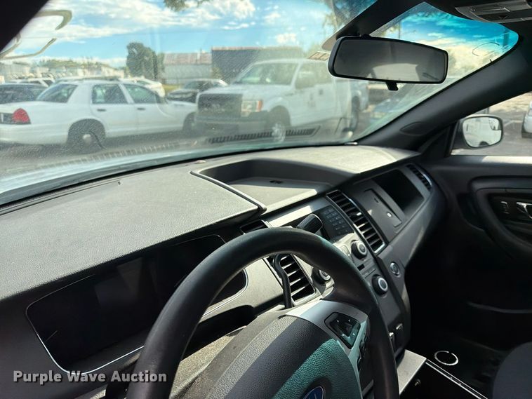 image for item FU5060 2014 Ford Taurus Police Interceptor 