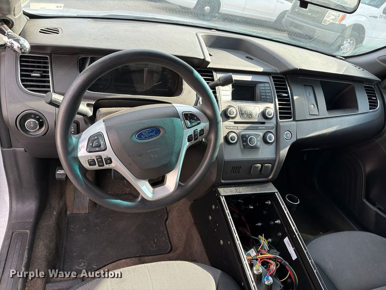 image for item FU5060 2014 Ford Taurus Police Interceptor 