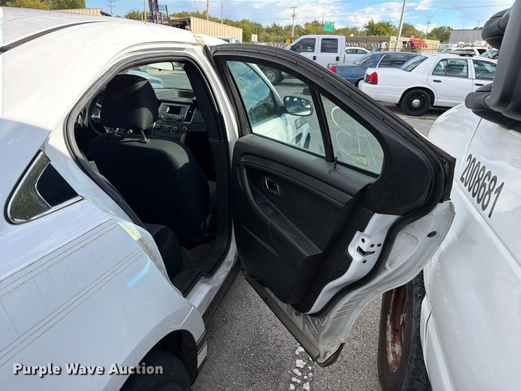 image for item FU5060 2014 Ford Taurus Police Interceptor 