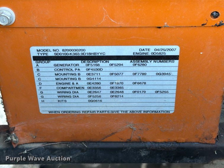 image for item FU5061 Generac 8200030200 generator