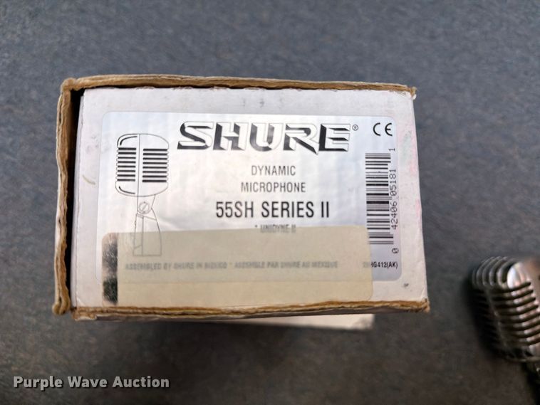 image for item FU5062 Shure 55SH Series II dynamic microphone