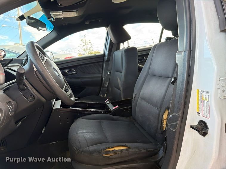 image for item FU5076 2015 Ford Taurus Police Interceptor 