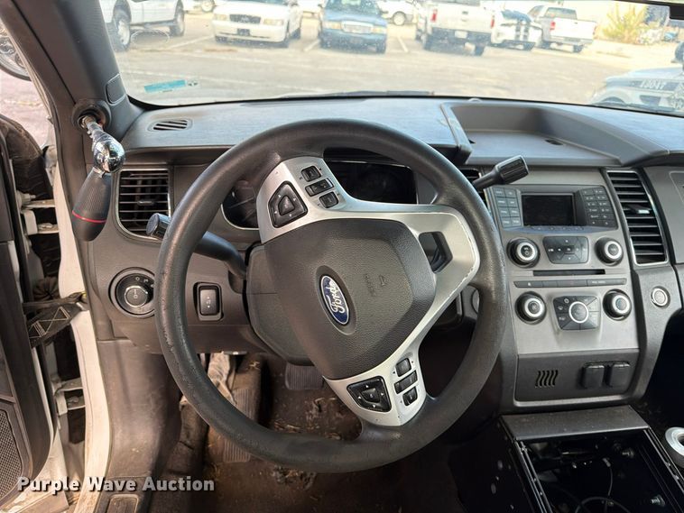 image for item FU5076 2015 Ford Taurus Police Interceptor 
