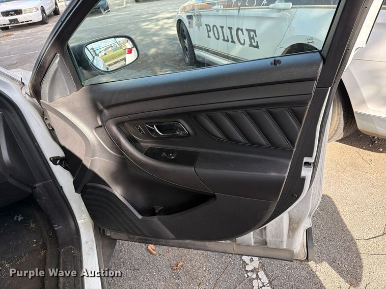 image for item FU5076 2015 Ford Taurus Police Interceptor 