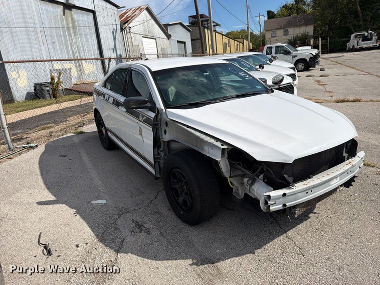 image for item FU5093 2015 Ford Taurus Police Interceptor 