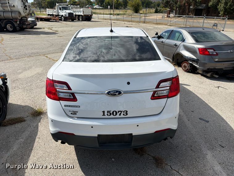 image for item FU5093 2015 Ford Taurus Police Interceptor 