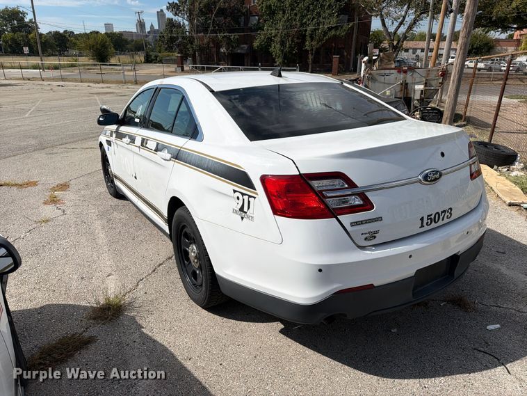 image for item FU5093 2015 Ford Taurus Police Interceptor 