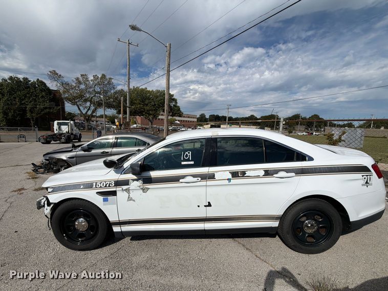 image for item FU5093 2015 Ford Taurus Police Interceptor 