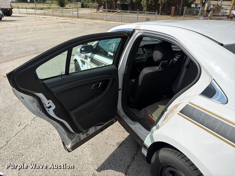 image for item FU5093 2015 Ford Taurus Police Interceptor 