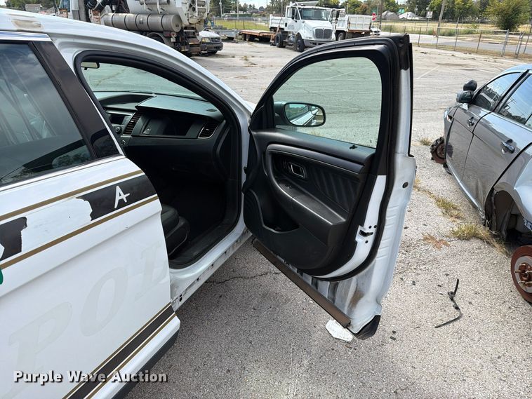 image for item FU5093 2015 Ford Taurus Police Interceptor 