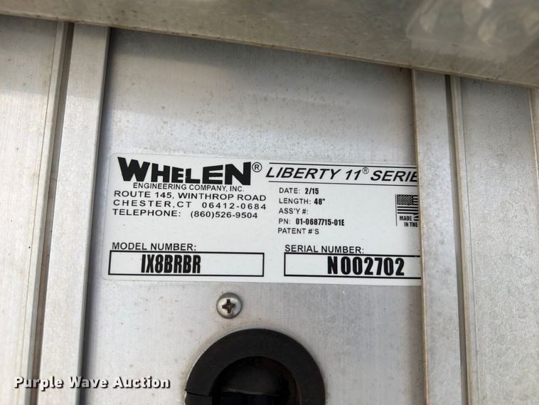 image for item FU5095 (9) Whelen light bars