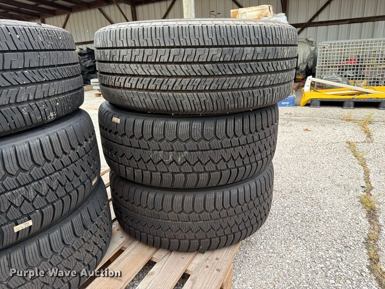 image for item FU5099 (6) 245/55R18 Goodyear Eagle tires and wheels
