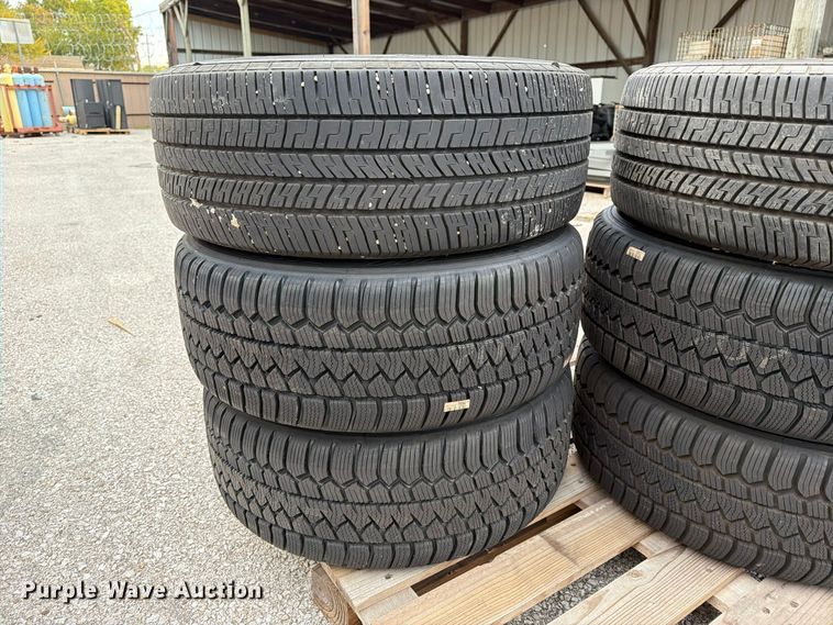image for item FU5099 (6) 245/55R18 Goodyear Eagle tires and wheels