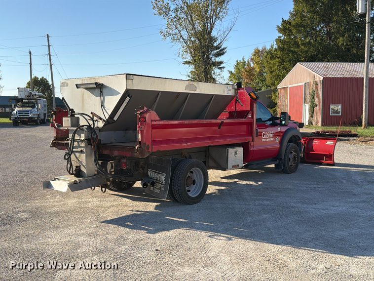 image for item FU8504 2012 Ford F550 Super Duty XL dump truck