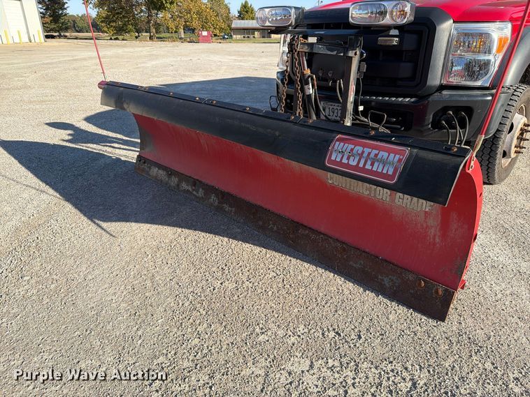 image for item FU8504 2012 Ford F550 Super Duty XL dump truck