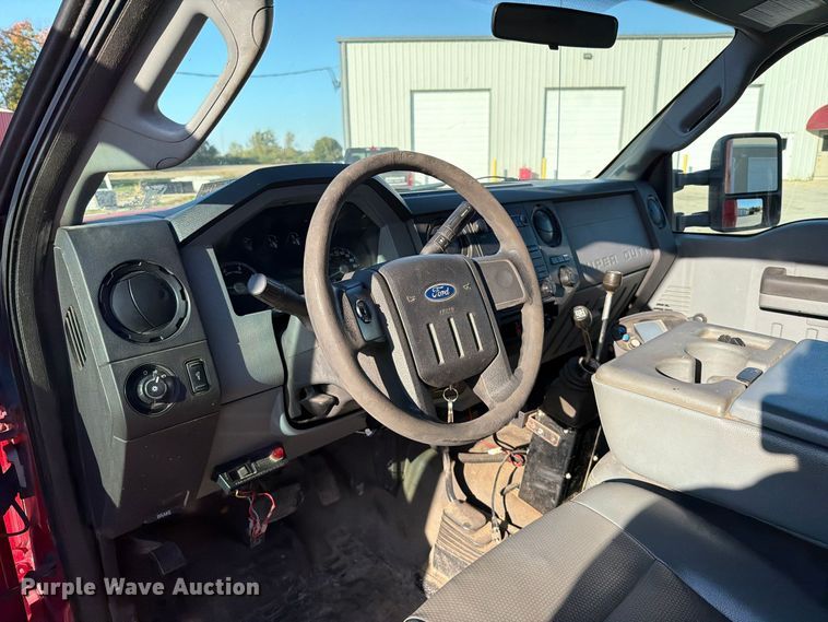image for item FU8504 2012 Ford F550 Super Duty XL dump truck