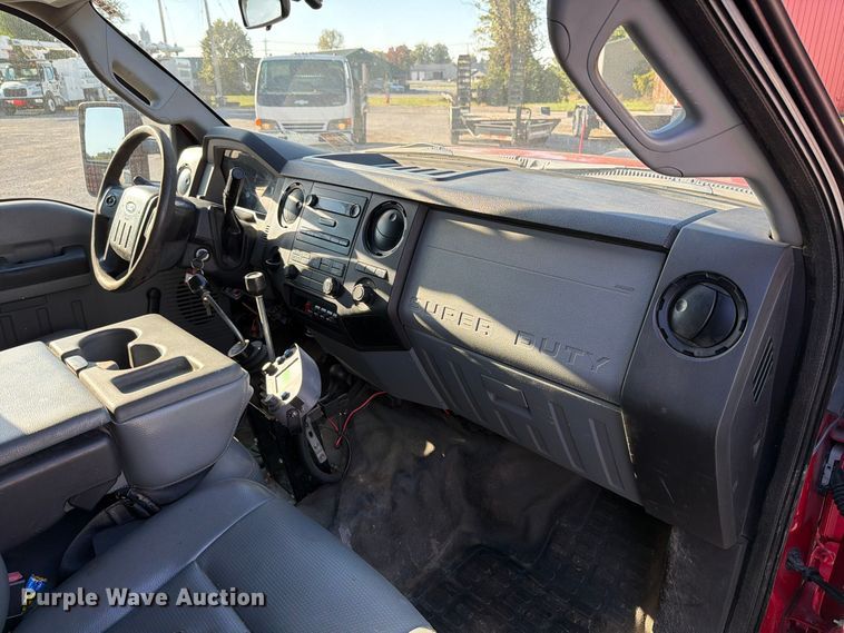 image for item FU8504 2012 Ford F550 Super Duty XL dump truck