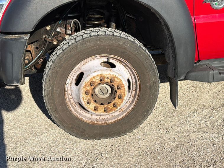 image for item FU8504 2012 Ford F550 Super Duty XL dump truck