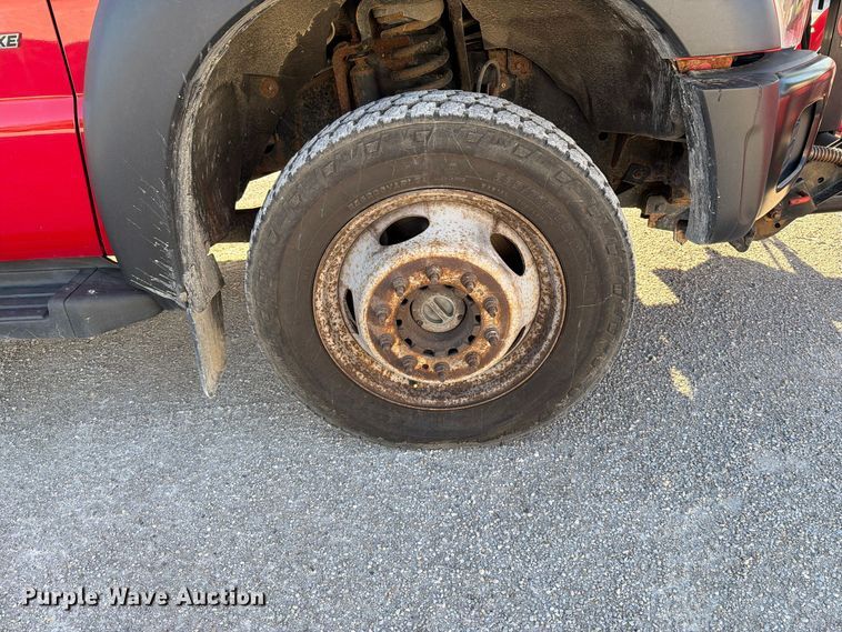 image for item FU8504 2012 Ford F550 Super Duty XL dump truck