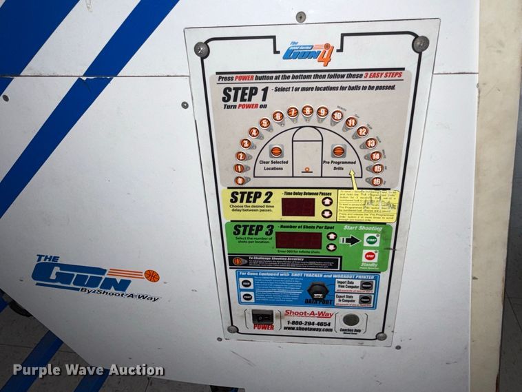 image for item FV2022 Shoot-A-Way The Gun 4 basketball shooting machine