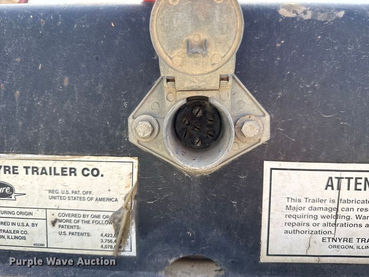 image for item FV2034 2009 Etnyre Blackhawk PRTN35TD lowboy equipment trailer