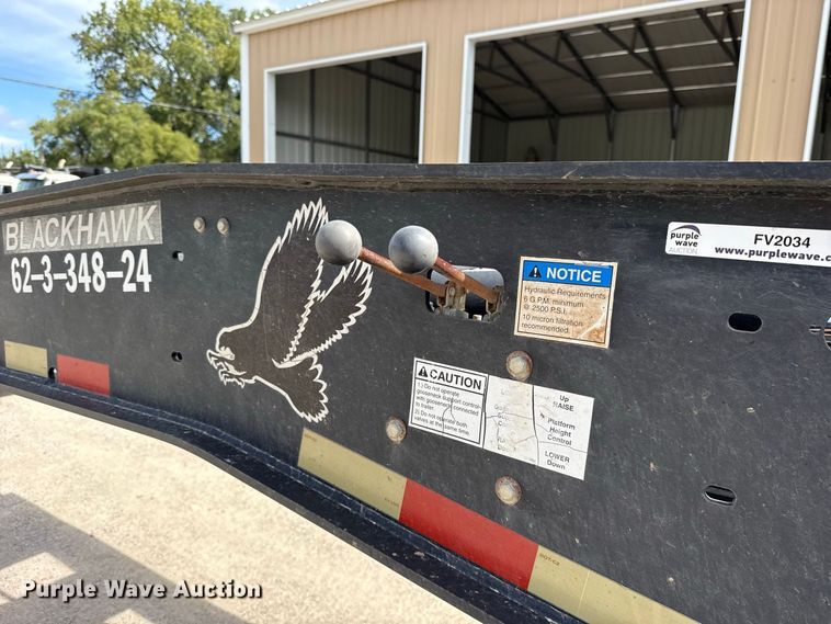 image for item FV2034 2009 Etnyre Blackhawk PRTN35TD lowboy equipment trailer
