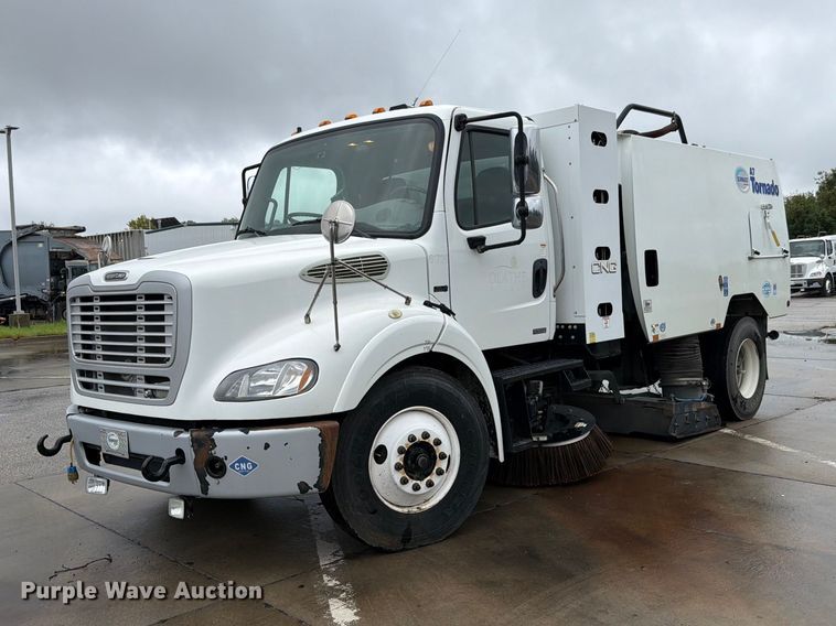image for item NF9537 2020 Freightliner Business Class M2 street sweeper truck
