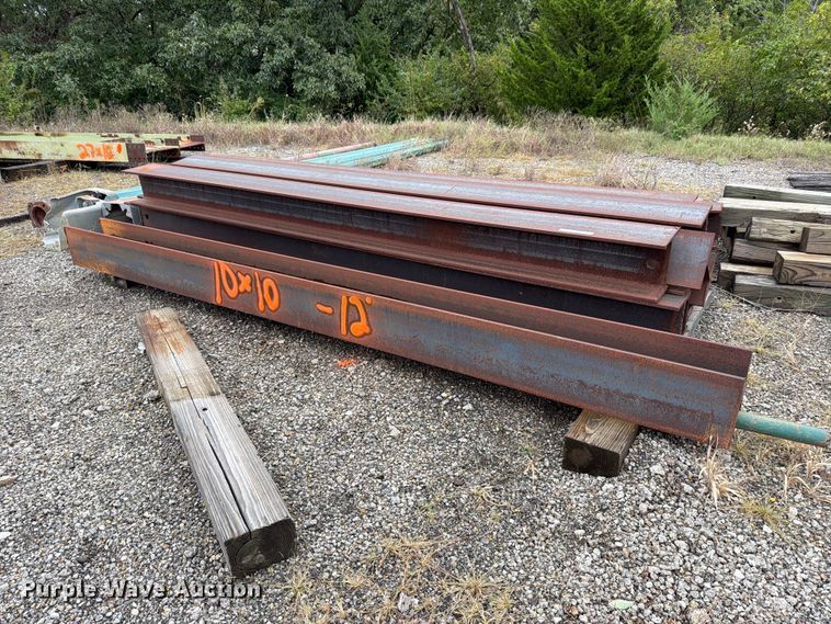 image for item EL1004 (12) steel beams