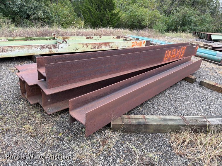 image for item EL1006 (7) steel beams