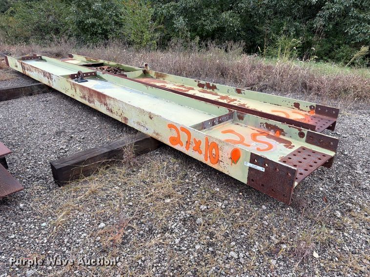 image for item EL1007 (2) bridge steel beams