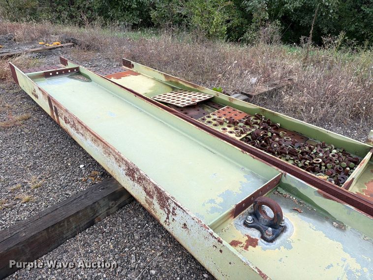 image for item EL1007 (2) bridge steel beams