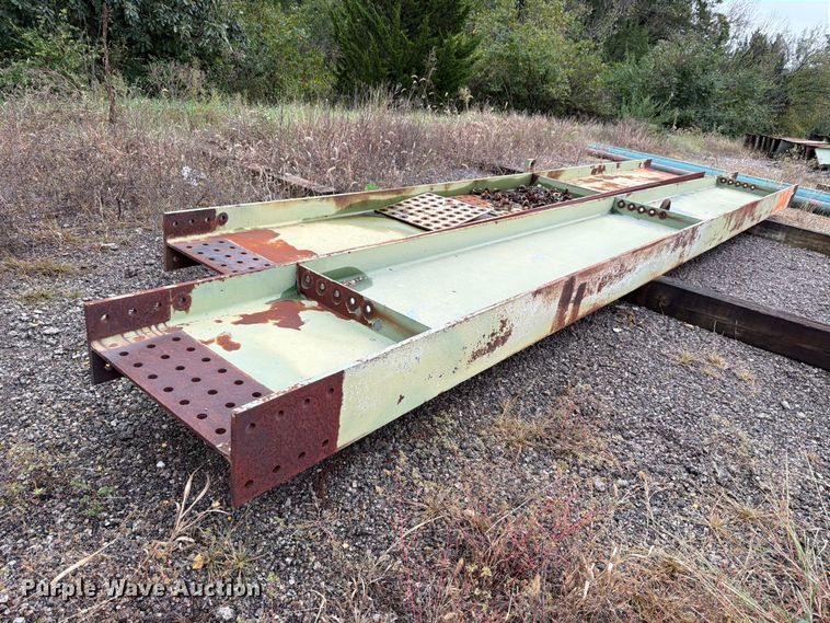 image for item EL1007 (2) bridge steel beams