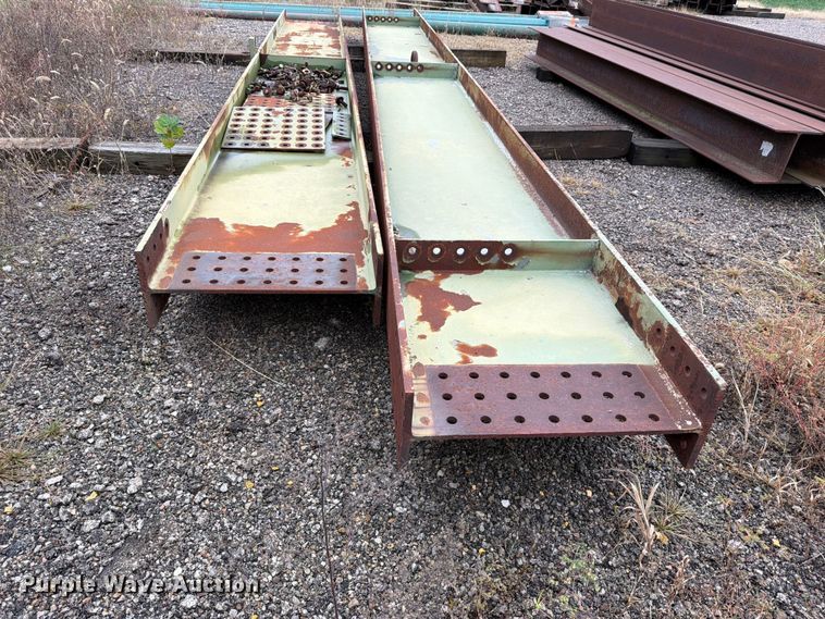 image for item EL1007 (2) bridge steel beams