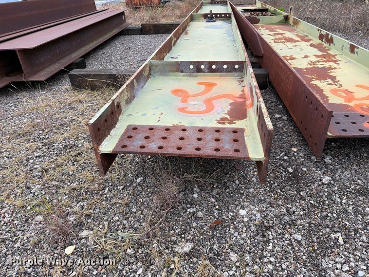 image for item EL1007 (2) bridge steel beams