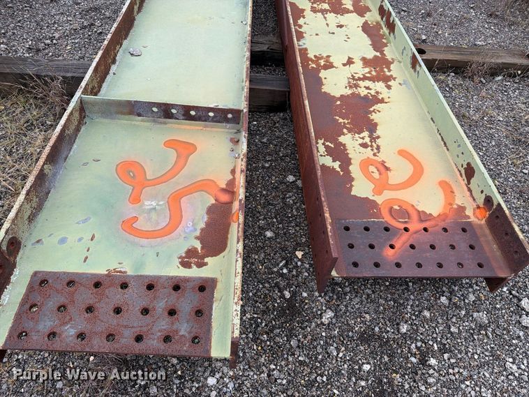 image for item EL1007 (2) bridge steel beams