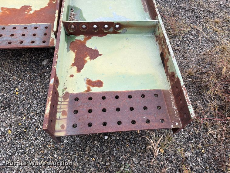 image for item EL1007 (2) bridge steel beams