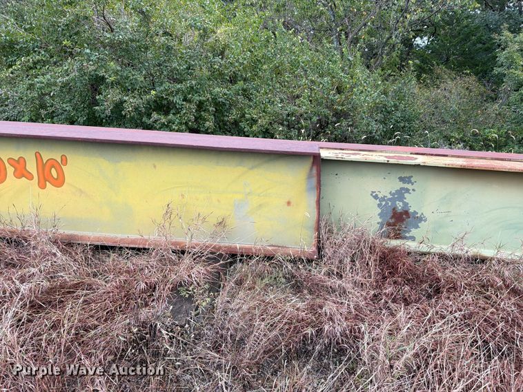 image for item EL1009 (3) steel bridge beams