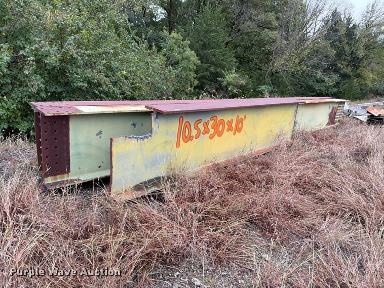image for item EL1009 (3) steel bridge beams