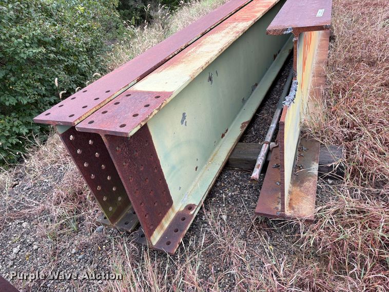 image for item EL1009 (3) steel bridge beams