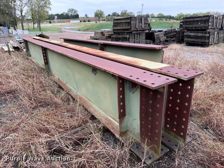 image for item EL1009 (3) steel bridge beams