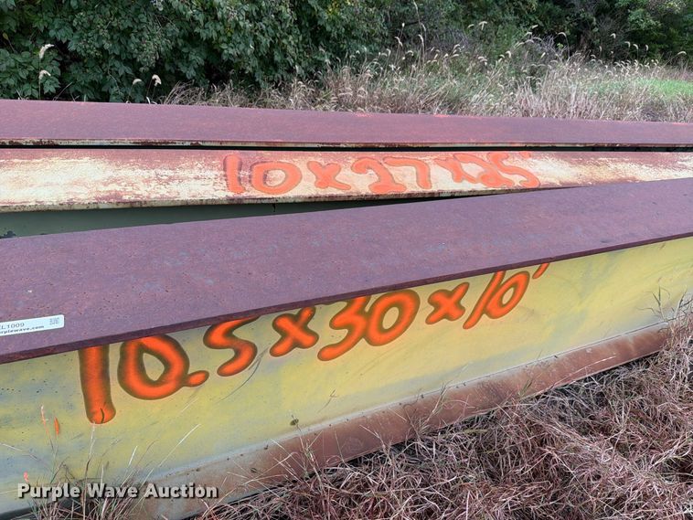 image for item EL1009 (3) steel bridge beams