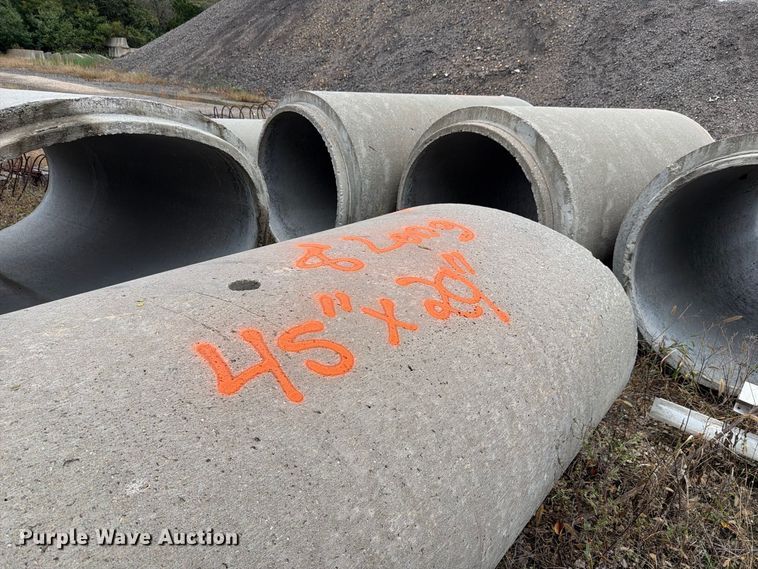 image for item EL1020 (10) concrete culverts