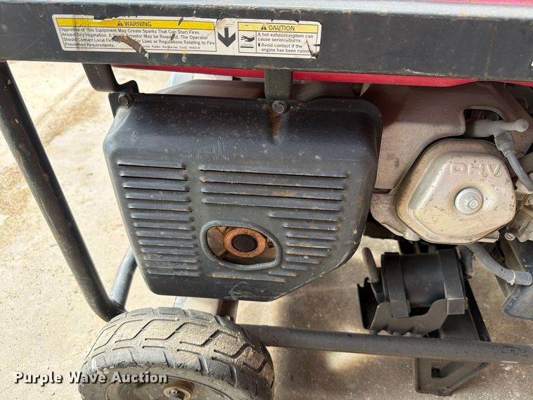 image for item EL1040 Honda EM5000SX generator